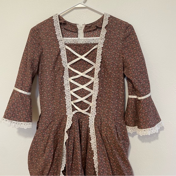 🌼PRIDE & Prejudice Little Women Inspired long Prairie Style Handmade Dress - Picture 5 of 13